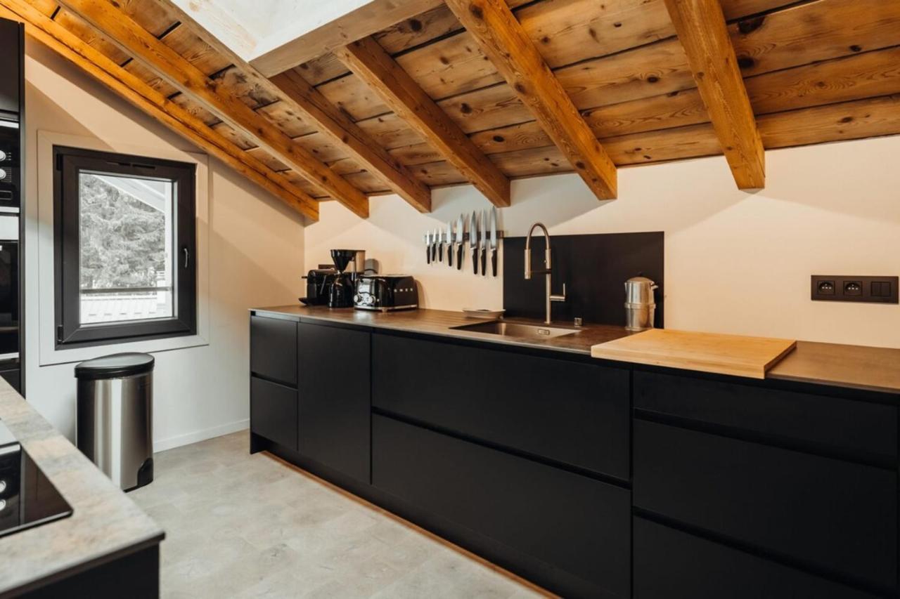 Luxurious 3-Bedroom Flat With Sauna And Garage Chamonix Kültér fotó
